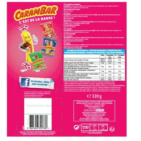 Bonbons Caramel L Original Carambar Le Sachet De G Prix Carrefour