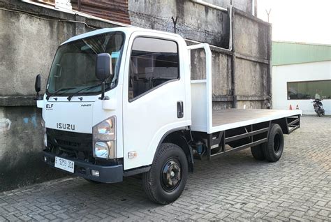 Mulus Banbaru Murah Cdd Isuzu Elf Nmr Hd Losbak Los Bak Flat Deck