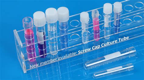 New Member Available Screw Cap Culture Tubes Genfollower