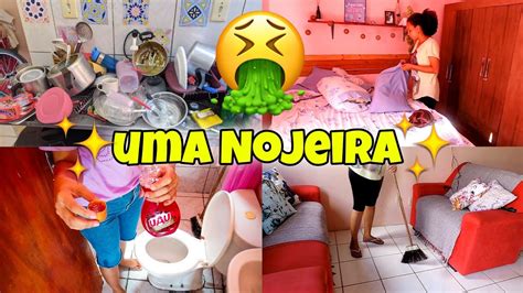 Cansei 4 Dias Sem Limpar A Casa Estava Um Nojo 🤮 Faxina Completa Youtube