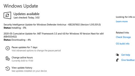 KB4555452 Cumulative Update .NET Framework 3.5, 4.8 Windows 10 May 12 ...