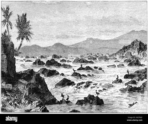 Nile river cataract Black and White Stock Photos & Images - Alamy