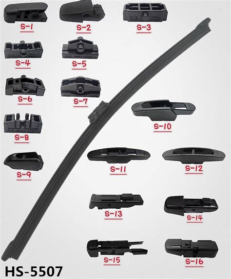 Supply Rear Wiper Blade With Multifit Adapters Wholesale Factory