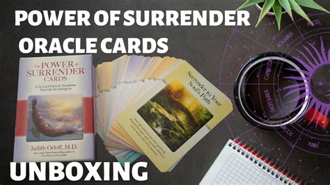 The Power Of Surrender Cards Unboxing Youtube