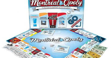 Montréal Opoly Le Nouveau Monopoly Version Montréal Nightlife