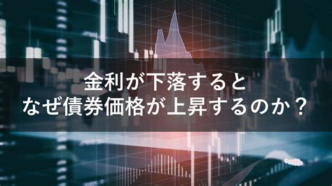 金利が下落するとなぜ債券価格が上昇するのか？ 株式会社ブルクアセット資産運用・投資信託なら信頼のifa