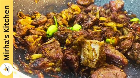 Highway Style Mutton Koyla Karahi By Mirha S Kitchen YouTube