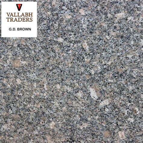 Gray Polished G D Brown Granite Slab Countertops Thickness 15 Mm At