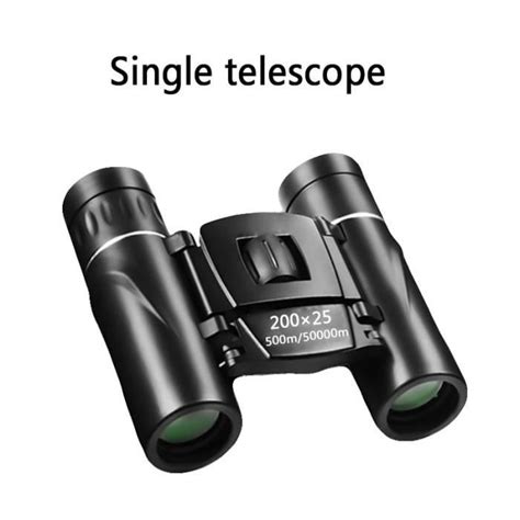 Télescope Jumelles télescopiques professionnelles Mini Zoom Portable HD