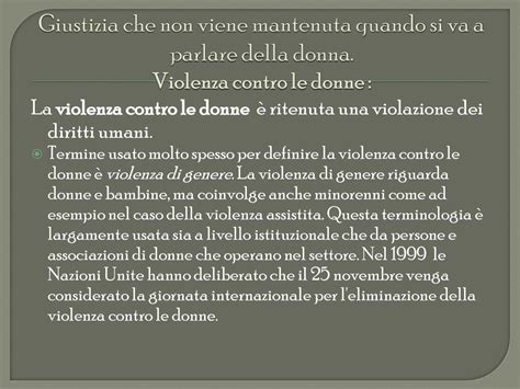 GIUSTIZIA E VIOLENZA Ppt Scaricare