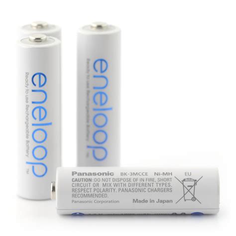 Buy Panasonic Eneloop R6 AA Ni MH 2000mAh Battery Botland Robotic Shop