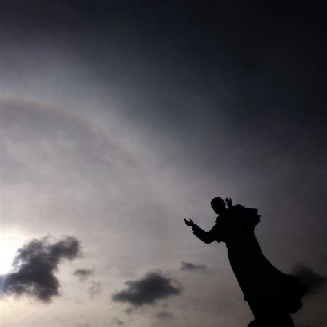 Premium Photo Low Angle View Of Silhouette Man At Dusk