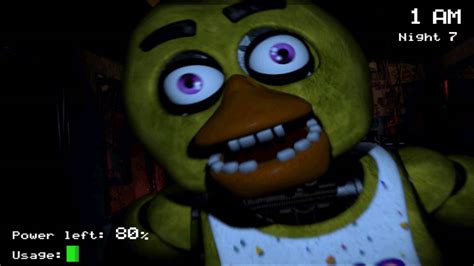 Fnaf 1 Chica Jumpscare Youtube