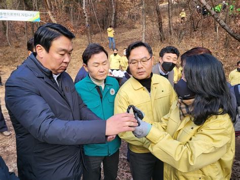 정희용 의원 소나무재선충병 방제 현장 점검