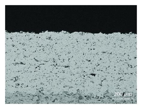 The Cross Section Views Of Sem Micrograph Of Wt Ysz Aps Coatings