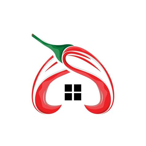 Chili Logo Hot Spicy Chili Vector Farm Garden Design Symbol Template Simple Illustration