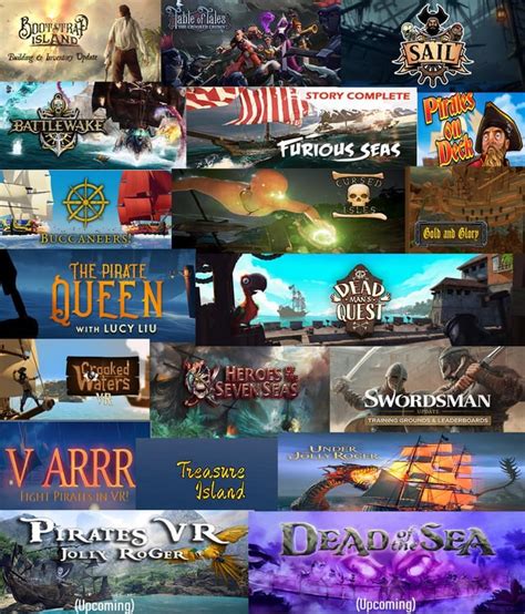 I've compiled all the VR Pirate games that I could find. Have you ...