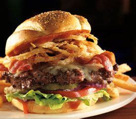 Applebee s Cowboy Burger Restaurante Receitas Hambúrguer receita