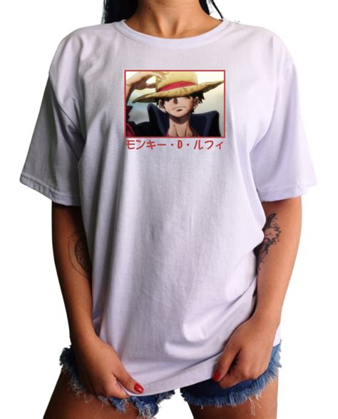 Camiseta Unissex Monkey D Luffy Cometa Nerd