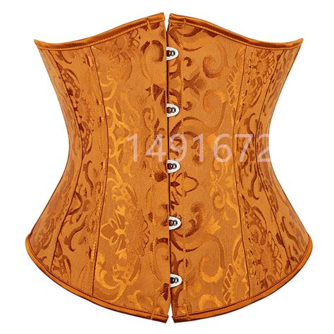 Corset Underbust Sexy Waist Cincher Vintage Corselet Top Lace Women