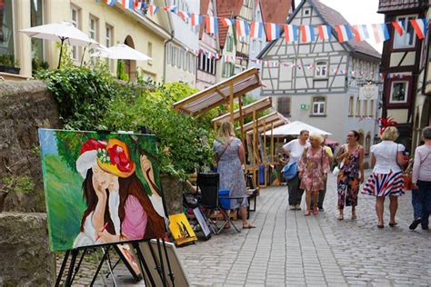 K Nstlermarkt Montmartre Flair In Bad Wimpfen Startseite Rnz De