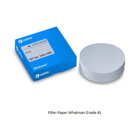 Grade Ashless Filter Paper For Instrumental Analysis Mm