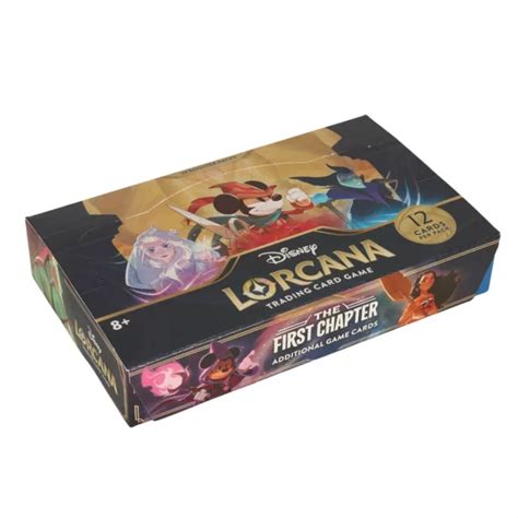 Disney Lorcana First Chapter 24 Series Booster Display Box