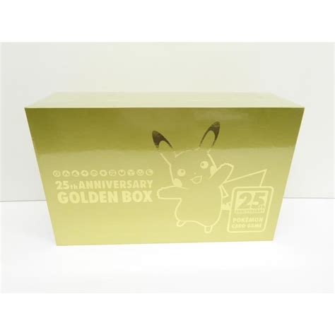 未開封 ポケモンカード ソード＆シールド 25th Anniversary Golden Box トレカ Wu1338 A 078