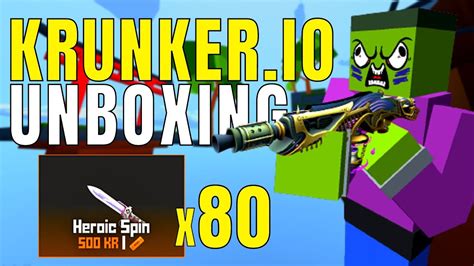 Hunting Season 6 Unobtainable Skins Krunker Io Unboxing YouTube