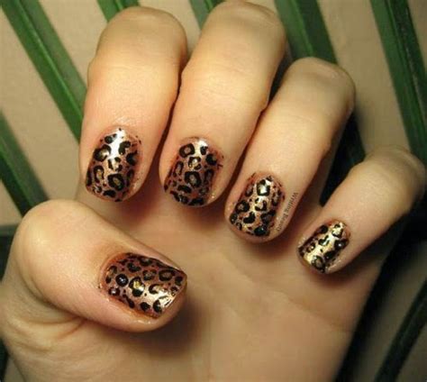 Writing Beauty: Dazzling Cheetah Print Nail Art