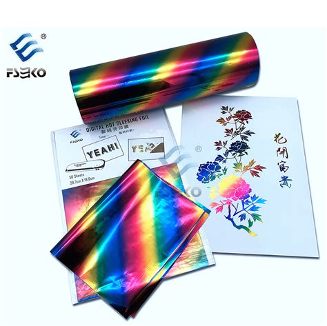 China Digital Hot Sleeking Foil Color Series For Digital Toner