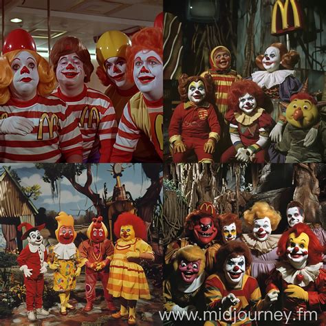 Ronald Mcdonald And His Gang In Pufnstuf Print Screen Journeyart