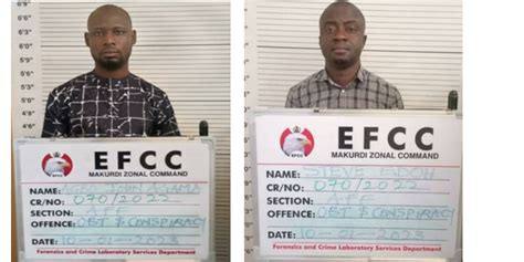 Economic And Financial Crimes Commission Efcc Two Bankers Jailed