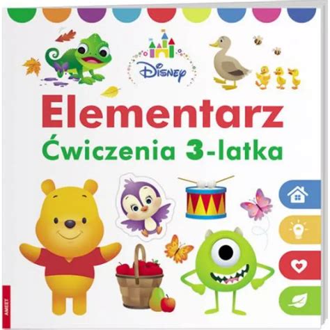 Disney Maluch Elementarz Ćwiczenia 3 latka praca zbiorowa