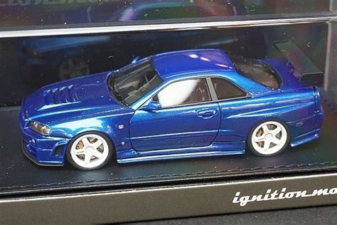 【やや傷や汚れあり】ignition Model イグニッションモデル 143 Nismo ニスモ R34 Gt R Z Tune ベイ