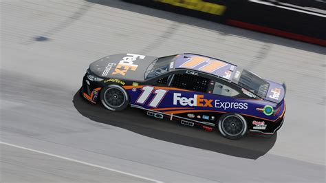 Denny Hamlins 2022 Fedex Express Throwback Stunod Racing