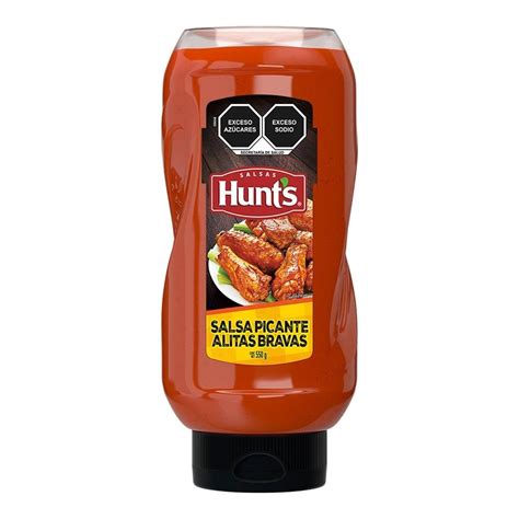 Salsa picante Hunts alitas bravas 550 g Bodega Aurrera en línea