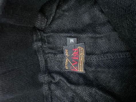 Evisu Shorts (Black), Men's Fashion, Bottoms, Shorts on Carousell