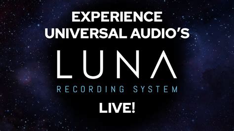 Experience Universal Audio's LUNA Recording System LIVE! - Westlake Pro