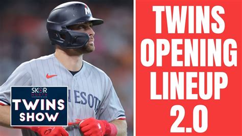 Minnesota Twins Opening Day Lineup 20 Youtube