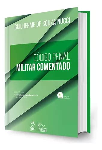 Codigo Penal Militar Comentado 5ª Edição 2024 Guilherme De Souza