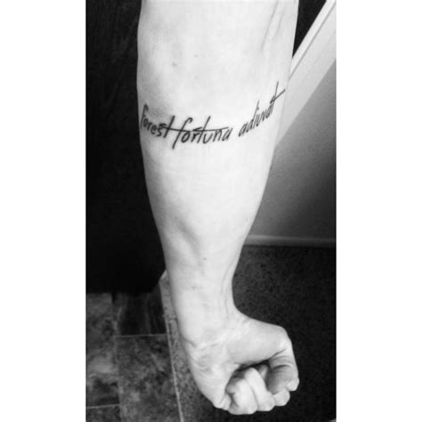 Fresh Ink Forest Fortuna Adiuvat Fortune Favors The Strong In