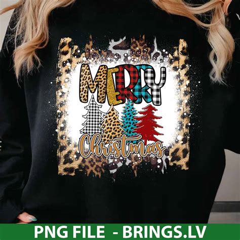 Merry Christmas Buffalo Plaid Png Christmas Sublimation