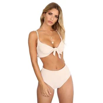 Cikini 2019 Solid Color Swimwear Women Sexy Bikini Beach Swimsuit Push Up Bikini Buy Push Up