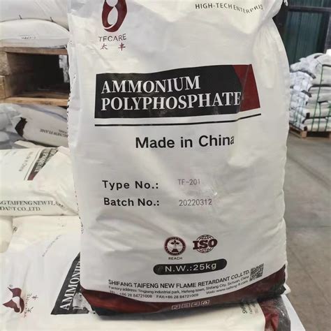 P N Synergism Ammonium Polyphosphate Flame Retardant