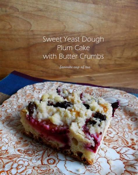 Sweet Yeast Dough Plum Cake (Ciasto Drożdżowe ze Śliwkami) | Plum ...