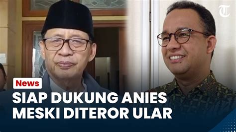 Tak Takut Teror Ular Kobra Wahidin Halim Tetap Dukung Anies Baswedan