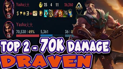 Wild Rift Draven Top 2 Draven Gameplay Ex Challenger Ranked