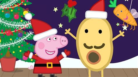 Kids Tv And Stories Peppa Pigs Christmas Mr Potatos Christmas