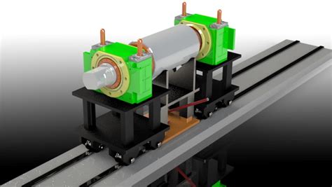 轧机轧辊和轴承座装配台solidworks 2017模型图纸免费下载 懒石网